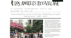 Desktop Screenshot of laecovillage.org